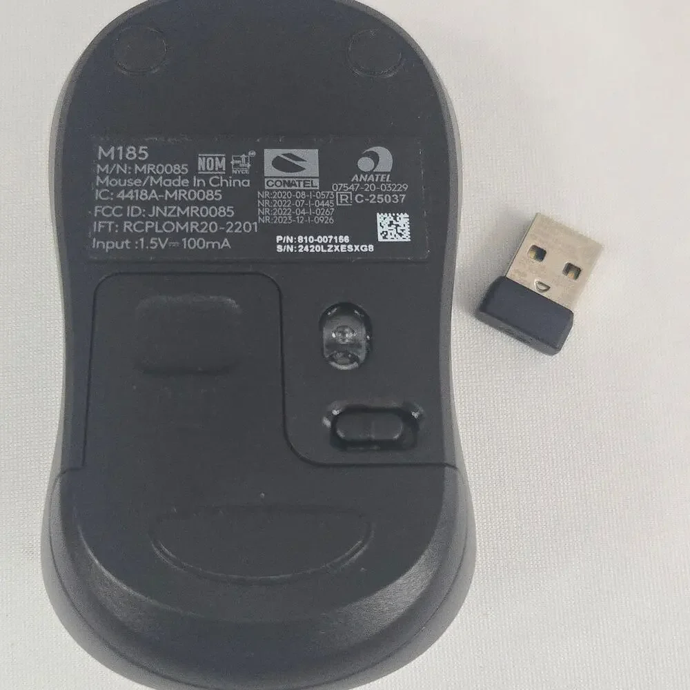 Logitech mk320 Wireless Full Keyboard & Mouse Combo with USB Receiver
